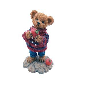 Americana Bear Home Interiors 4.5 Inches Handcrafted Animal Vintage 2002 1161